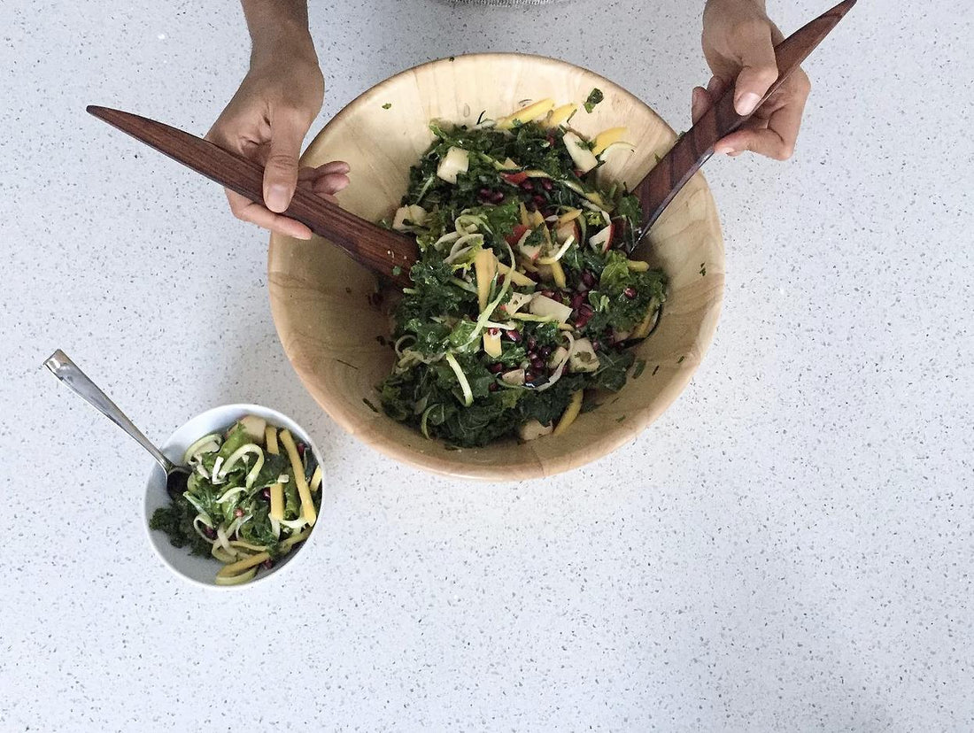 Kale Rainbow Salad